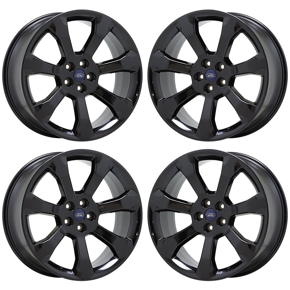 21" Ford Explorer ST Gloss Black wheels rims Factory OEM set 10271