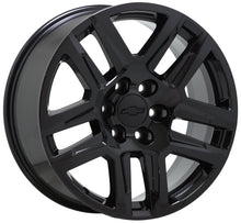 Load image into Gallery viewer, EXCHANGE 20&quot; Chevrolet Silverado 1500 Truck black wheels rims Factory OEM 5913
