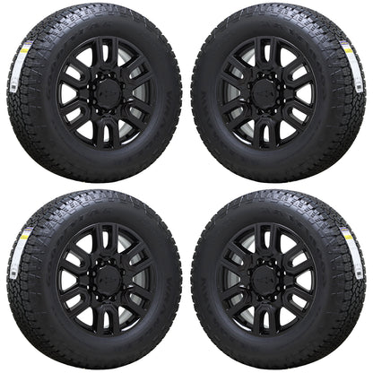 20" GMC Sierra Yukon 2500 3500 Truck Gloss Black wheels rims OEM set 5950