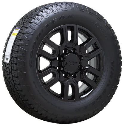 20" GMC Sierra Yukon 2500 3500 Truck Gloss Black wheels rims OEM set 5950