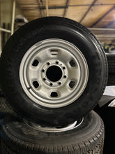 Load image into Gallery viewer, Set of 4 17x7.5 Dodge Ram 2500 3500 steel OEM Wheels Rims Tires Set 4 2497
