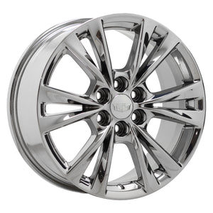 EXCHANGE 18" Cadillac XT5 XT6 PVD Chrome wheels rims Factory OEM 4844 4845