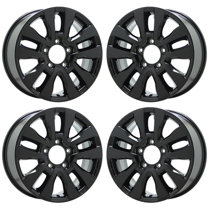 20" Toyota Sequoia Tundra Gloss Black wheels rims Factory OEM set 4 69533