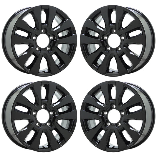 20" Toyota Sequoia Tundra Gloss Black wheels rims Factory OEM set 4 69533