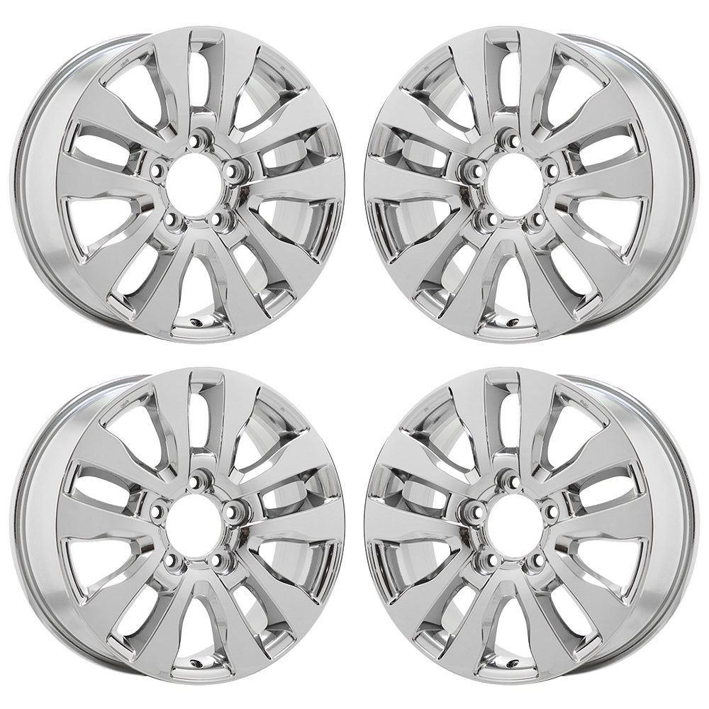 20" Toyota Sequoia Tundra Chrome Bright wheels rims OEM set 4 69533 EXCHANGE