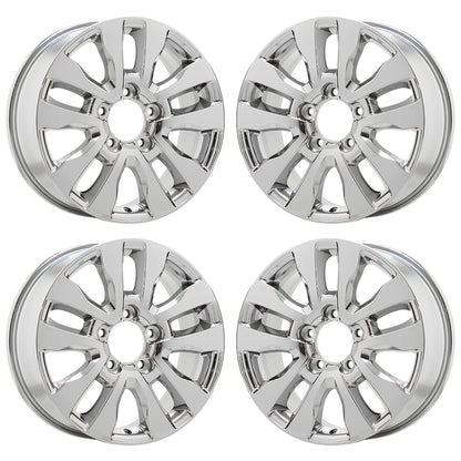 20" Toyota Sequoia Tundra Chrome Bright wheels rims OEM set 4 69533 EXCHANGE