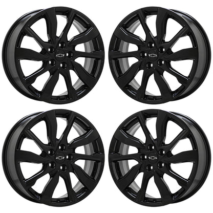 19" Chevrolet Equinox Gloss Black wheels rims Factory OEM set 4 14063
