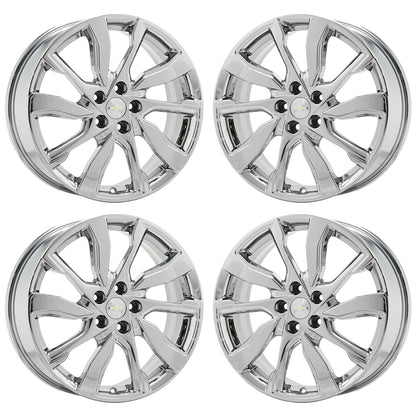 19" Chevrolet Equinox Bright Chrome wheels rims Factory OEM 2022-2024 set 14063