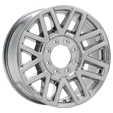 20" Ford F250 F350 SRW Chrome Bright wheels rims Factory OEM set 4 10104 10201