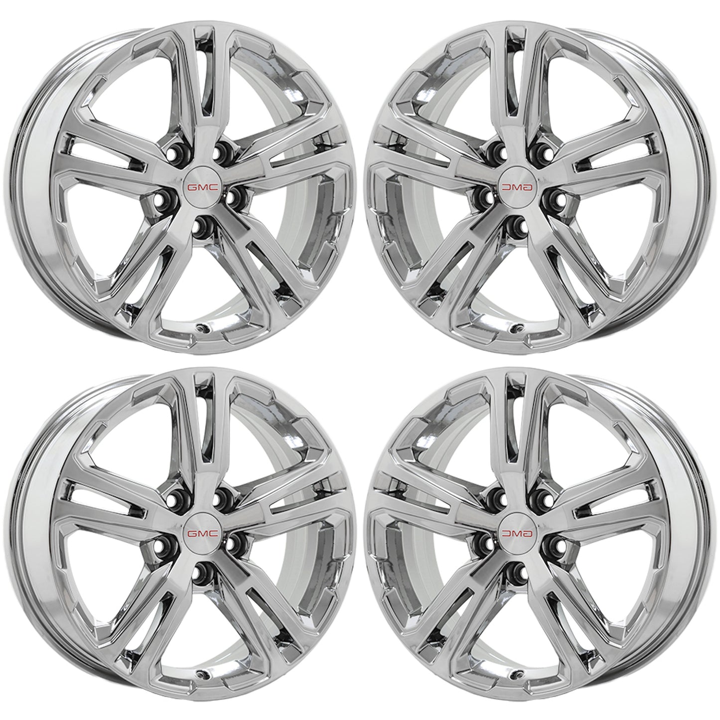 17" GMC Terrain Bright Chrome wheels rims Factory OEM set 5833