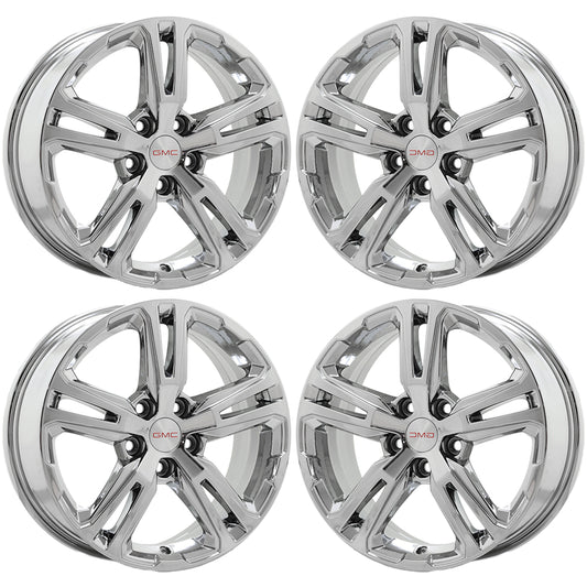 17" GMC Terrain Bright Chrome wheels rims Factory OEM set 5833