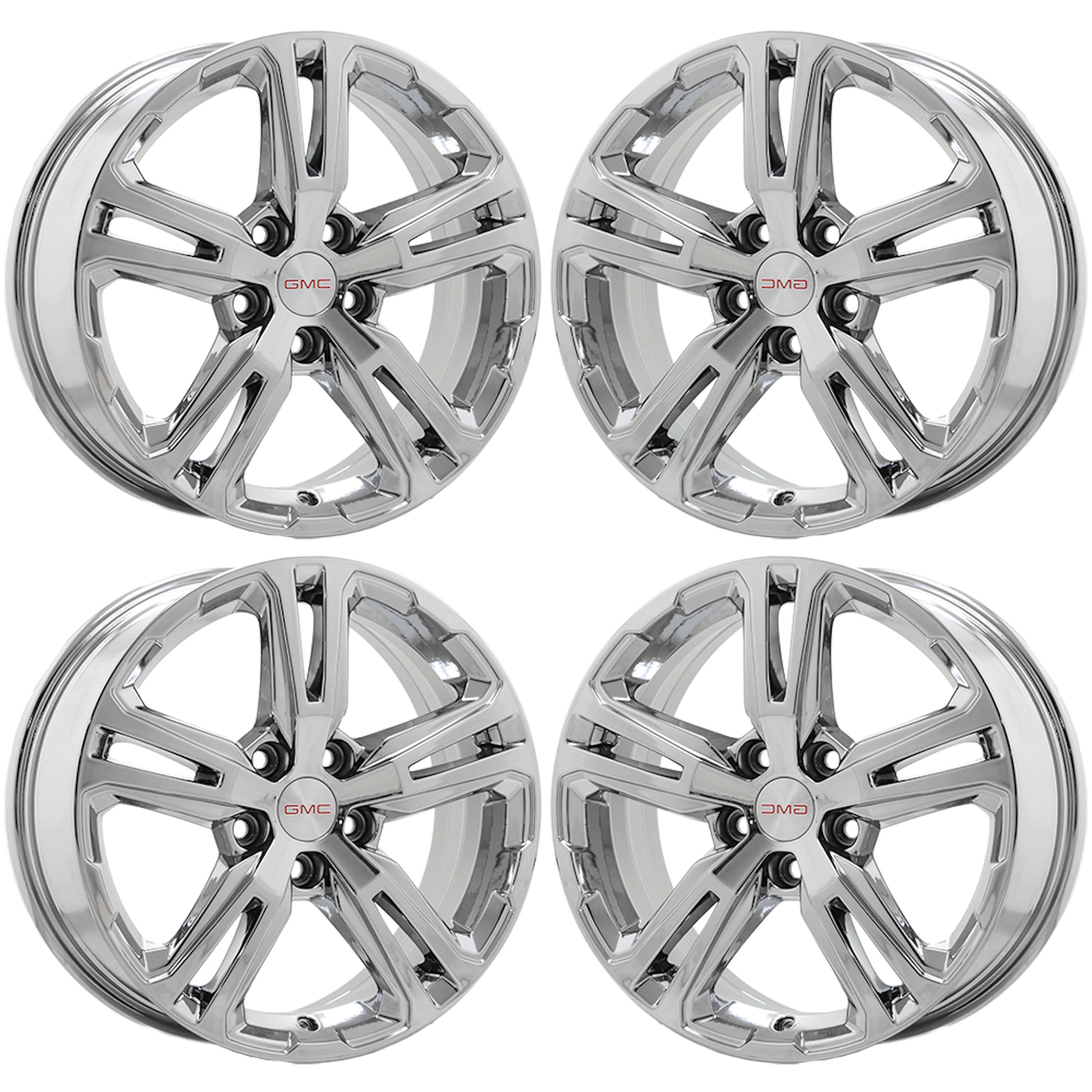 17" GMC Terrain Bright Chrome wheels rims Factory OEM set 5833