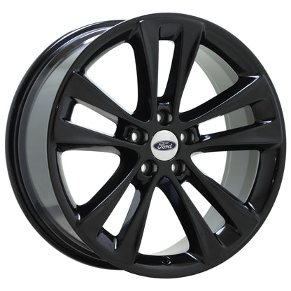 20" Ford Explorer Gloss Black wheels rims Factory OEM set 10184 EXCHANGE