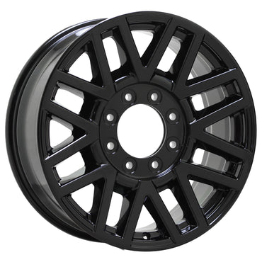 20" Ford F250 F350 SRW Gloss Black wheels rims Factory OEM set 4 10104 10201