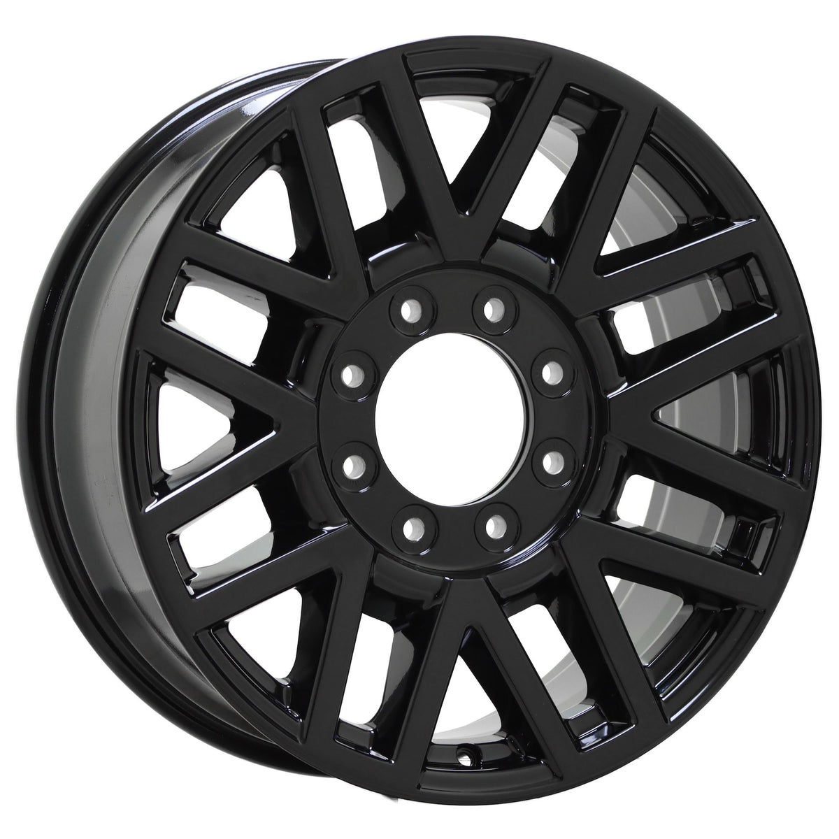 20" Ford F250 F350 SRW Gloss Black wheels rims Factory OEM 10104 10201 EXCHANGE
