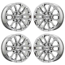 Load image into Gallery viewer, 18&quot; Ford F150 Bright Chrome wheels rims Factory OEM set 10169 EXCHANGE
