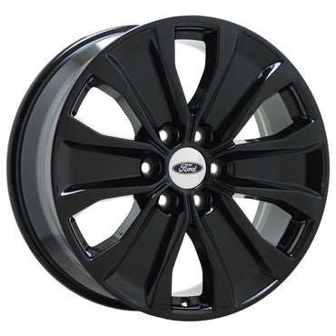 20" Ford F150 Truck Gloss Black wheels rims Factory OEM set 4 10173