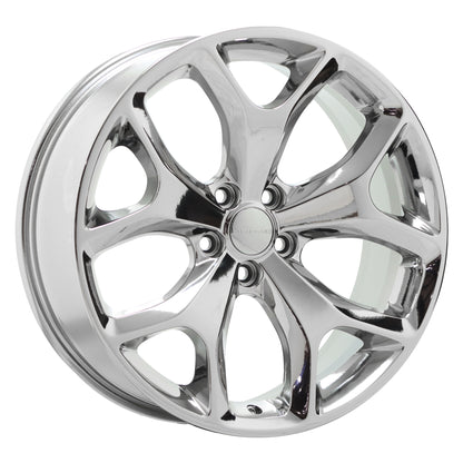 20" Chrysler 300 RWD Bright Chrome wheels rims Factory OEM set 2005-2021 - 2523
