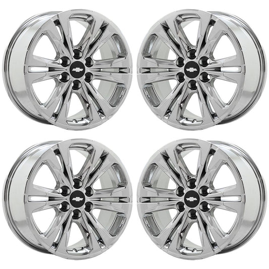 17" Chevrolet Colorado GMC Canyon Bright Chrome wheels rims OEM 14027 EXCHANGE