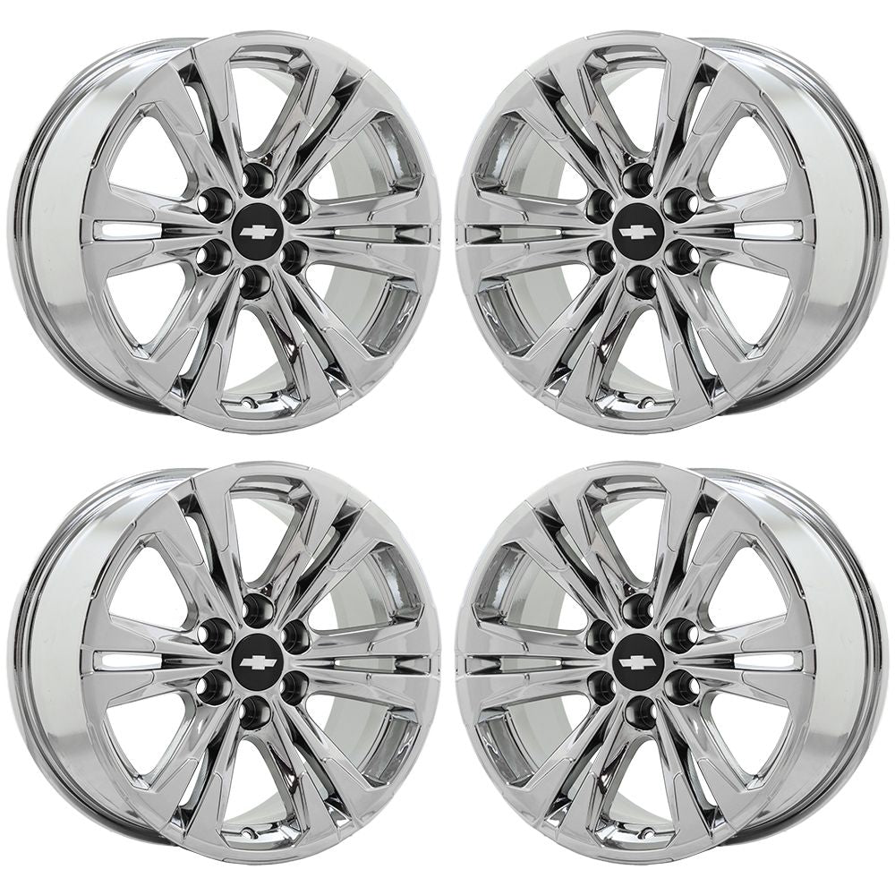 17" Chevrolet Colorado GMC Canyon Bright Chrome wheels rims OEM 14027 EXCHANGE