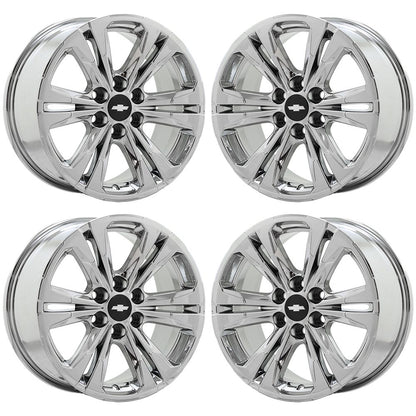 17" Chevrolet Colorado GMC Canyon Bright Chrome wheels rims OEM 14027 EXCHANGE