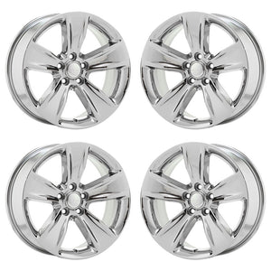EXCHANGE 18" Dodge Charger Challenger RWD PVD Chrome wheels rims OEM set - 2521