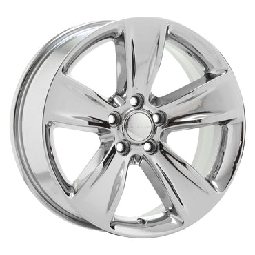18" Dodge Charger Challenger RWD Bright Chrome wheels rims Factory OEM set 2521
