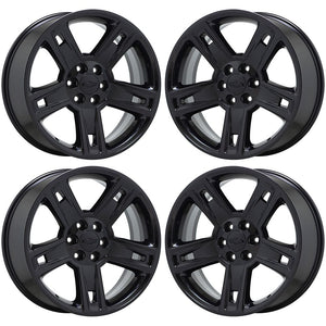 EXCHANGE 22" Cadillac Escalade black wheels rims Factory OEM GM set 4 5664