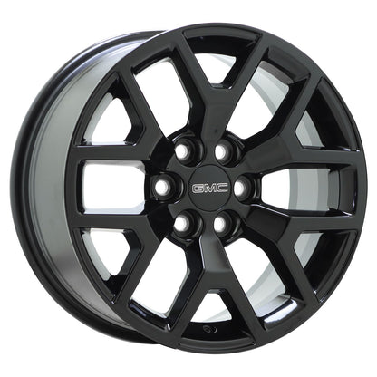 17" GMC Canyon Chevrolet Colorado Gloss Black wheels rims Factory OEM set 5692
