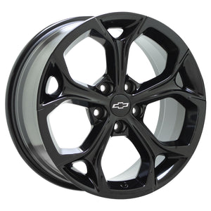 17" Chevrolet Colorado GMC Canyon Black Wheels Rims Factory OEM Set 5692