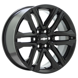 EXCHANGE 18" Chevrolet Colorado GMC Canyon Black wheels rims OEM set - 5869 5966