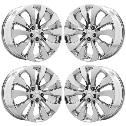 19" Chevrolet Malibu Premier Chrome Bright wheels Factory OEM set 5718 EXCHANGE