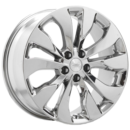 19" Chevrolet Malibu Premier Bright Chrome wheels rims Factory OEM set 5718