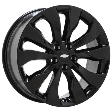 19" Chevrolet Malibu Premier Gloss Black wheels rims Factory OEM set 5718