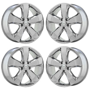 EXCHANGE 20" Jeep Grand Cherokee chrome wheels rims Factory OEM set 4 9137