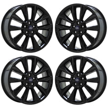 Load image into Gallery viewer, EXCHANGE 19&quot; Ford Escape Black wheels rims Factory OEM set 4 3970
