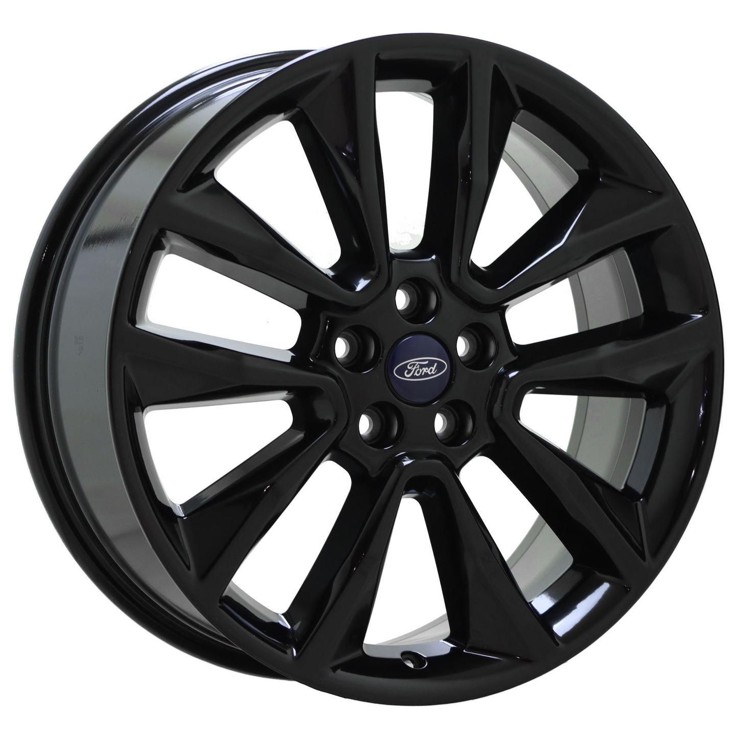 19" Ford Escape Gloss Black wheels rims Factory OEM set 3970