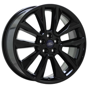 EXCHANGE 19" Ford Escape Black wheels rims Factory OEM set 4 3970