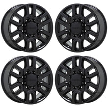 Load image into Gallery viewer, EXCHANGE 20&quot; GMC Sierra 2500 3500 Truck Black wheels rims Factory OEM set 5950
