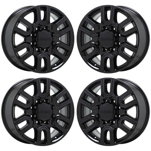 EXCHANGE 20" GMC Sierra 2500 3500 Truck Black wheels rims Factory OEM set 5950