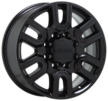 Load image into Gallery viewer, EXCHANGE 20&quot; GMC Sierra 2500 3500 Truck Black wheels rims Factory OEM set 5950
