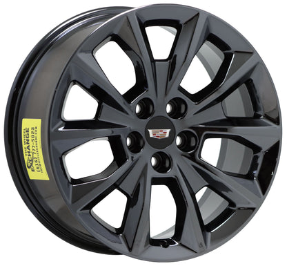 19" Cadillac CTS Sedan 2014-2019 Black Chrome wheels rims OEM set 4751 EXCHANGE