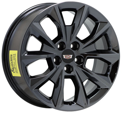19" Cadillac CTS Sedan 2014-2019 Black Chrome wheels rims OEM set 4751 EXCHANGE