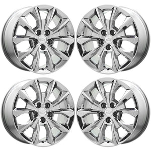 EXCHANGE 19" Cadillac CTS 2014-2019 PVD Chrome wheels rims OEM Set 4751