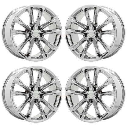18" Cadillac CT4 V-Series Bright Chrome wheels rims Factory OEM 4859 EXCHANGE