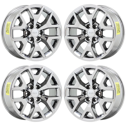 20" GMC Sierra Yukon 1500 Truck Bright Chrome wheels rims GM 5698 EXCHANGE