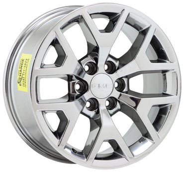 20" GMC Sierra Yukon 1500 Truck Bright Chrome wheels Factory OEM set 5698