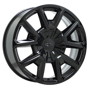 EXCHANGE 22" Chevrolet Tahoe Suburban RST Black Wheels Factory OEM Set 14035