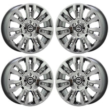 Load image into Gallery viewer, 20&quot; Nissan Titan XD Smoked Dark Chrome Wheels Rims Factory OEM set 62728
