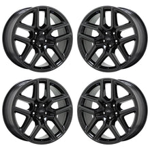 Load image into Gallery viewer, EXCHANGE 20&quot; Ford Explorer PVD Black Chrome wheels rims Factory OEM set - 10061
